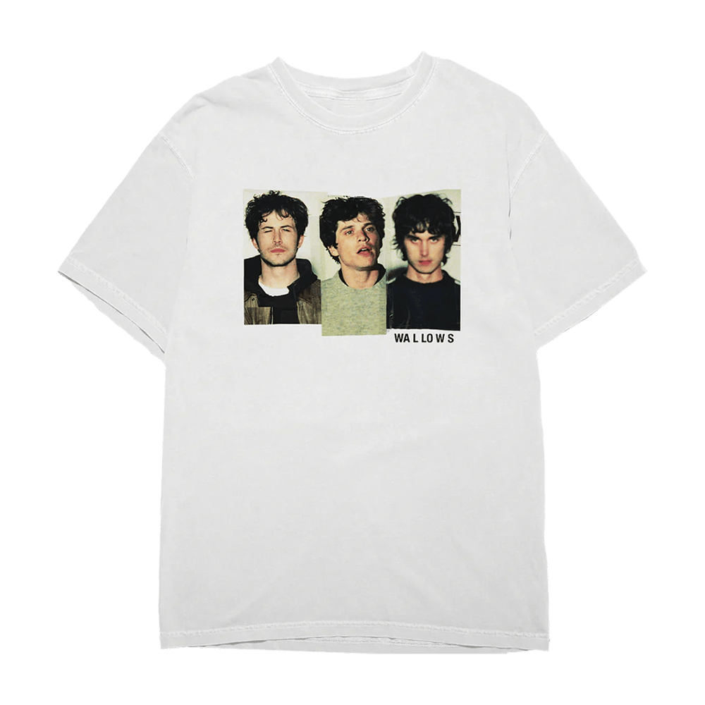 Wallows Merch Wallows Photo Collage T-Shirt Father's Day Gifts For Rock Band Fans Wallows Merch Wallows Photo Collage T-Shirt Father's Day Gifts For Rock Band Fans