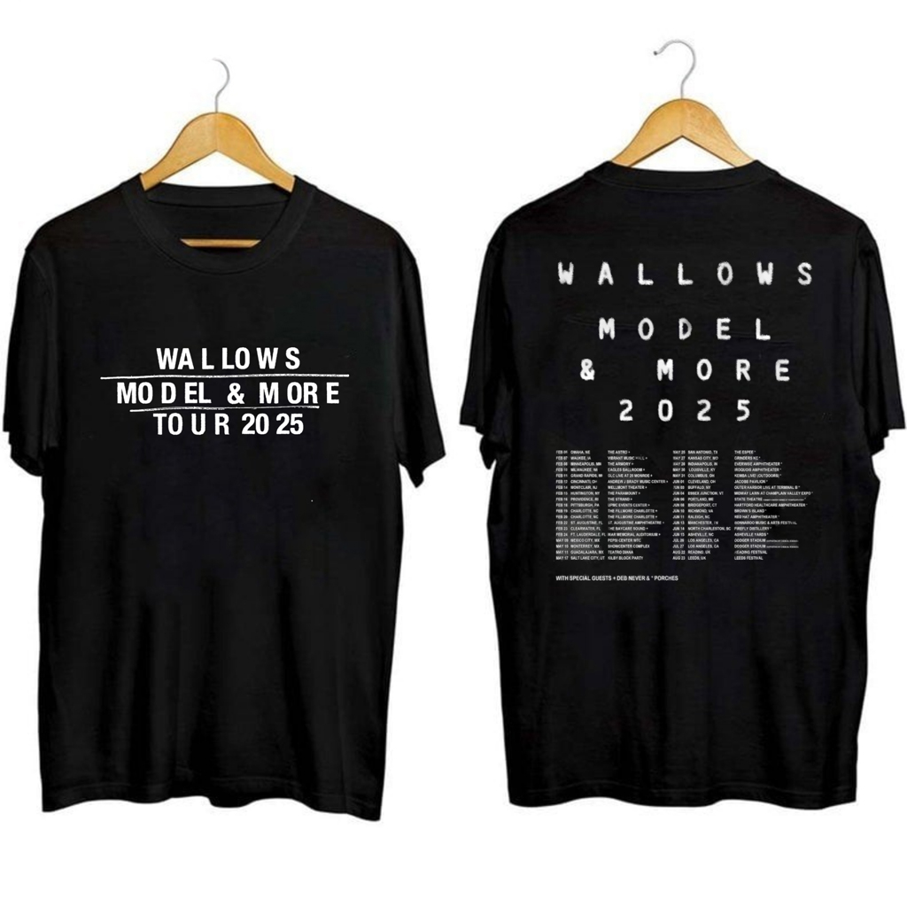 WALLOWS Model And More Tour Shirt WALLOWS Merch Gifts For Rock Fans