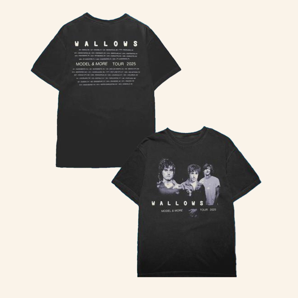 Wallows Music Merch Model And More 2025 Tour Shirt Gifts For Music Fans Wallows Music Merch Model And More 2025 Tour Shirt Gifts For Music Fans