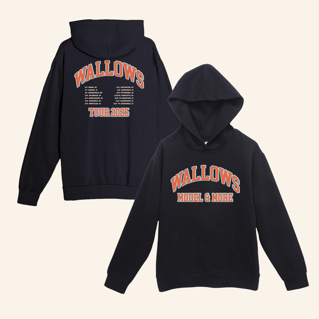 Wallows Music Merch Wallows Tour 2025 Hoodie Model And More Clothing Gifts For Fans Wallows Music Merch Wallows Tour 2025 Hoodie Model And More Clothing Gifts For Fans