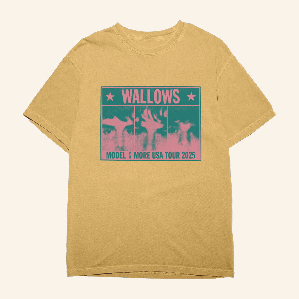 Wallowsmusic Merch Wallows Colorblock Faces T-Shirt Gifts For Dudes Wallowsmusic Merch Wallows Colorblock Faces T-Shirt Gifts For Dudes