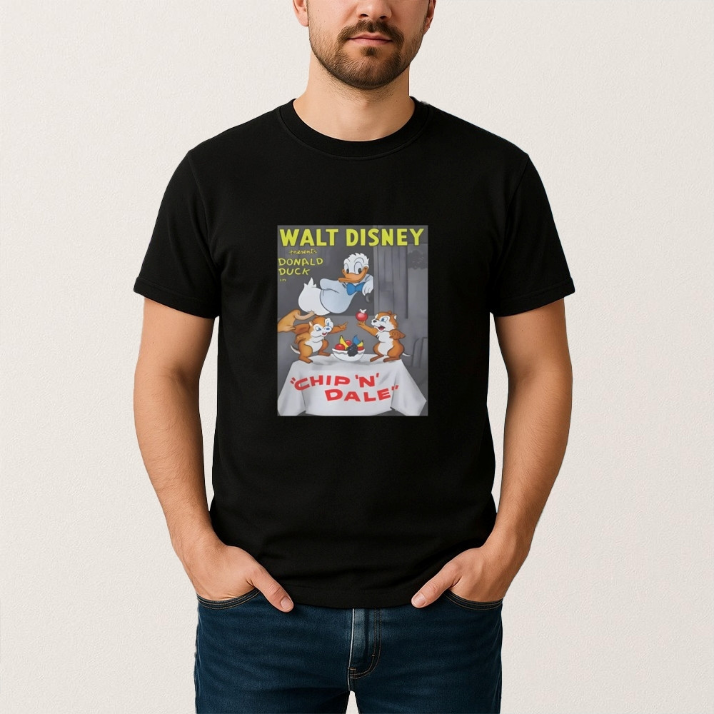 Walt Disney Donald Duck In Chip N Dale T-Shirt Funny Donald Duck Shirt Gift For Him
