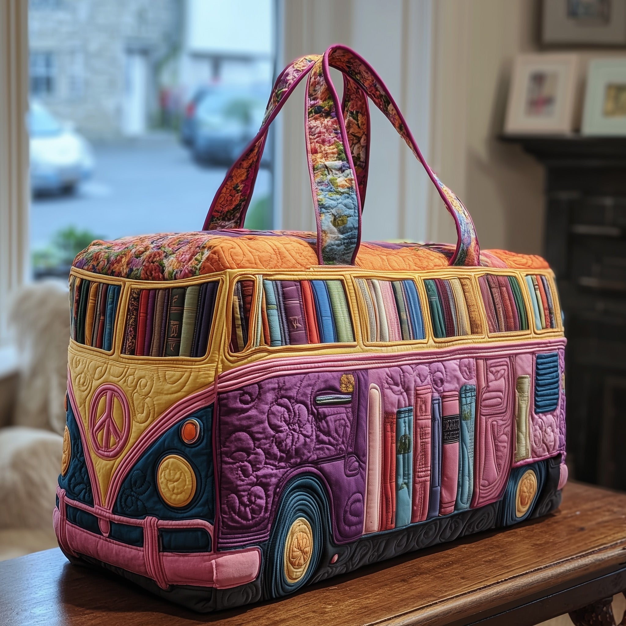 Wander Van Quilted Duffle Bag Summer Vacation Essential