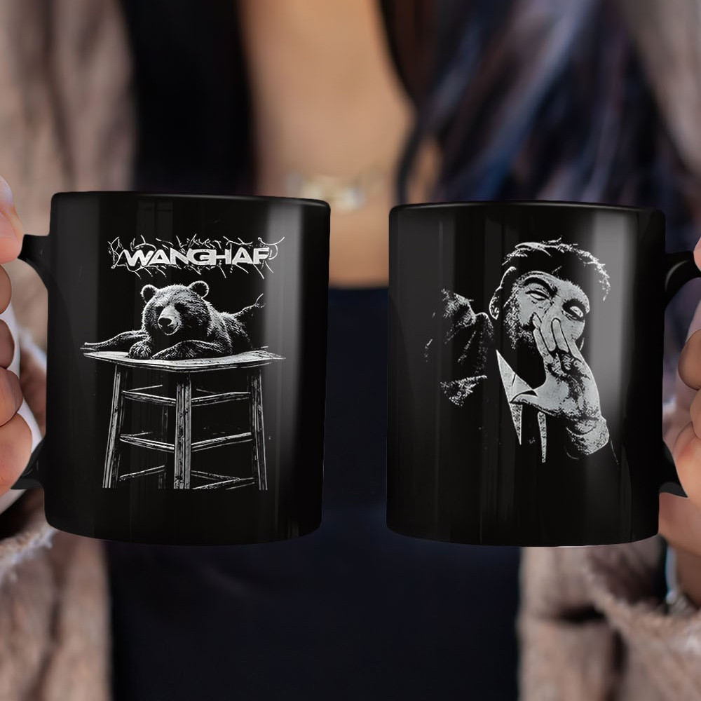 WANGHAF Bear Nicholas Fuentes Mug Nick Fuentes Merch Patriotic Gifts For Mom