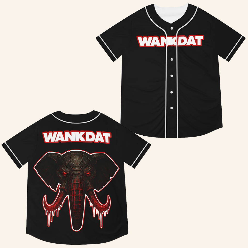 WANKDAT Baseball Jersey Wooli Jersey Crankdat Apparel Best Christmas Gifts For Husband WANKDAT Baseball Jersey Wooli Jersey Crankdat Apparel Best Christmas Gifts For Husband