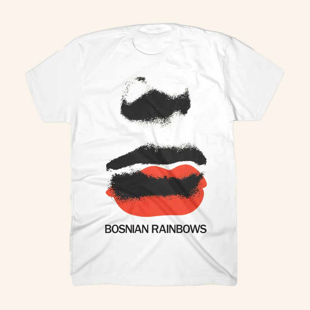 Warehouse Merch Bosnian Rainbows Lips T-Shirt Cool Christmas Gifts For Guys Warehouse Merch Bosnian Rainbows Lips T-Shirt Cool Christmas Gifts For Guys