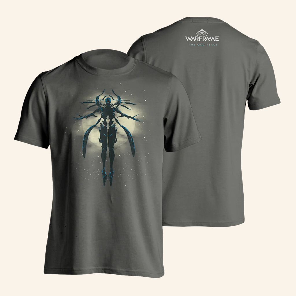Warframe Merch Hunhullus The Old Peace T-Shirt Gifts For Game Lovers