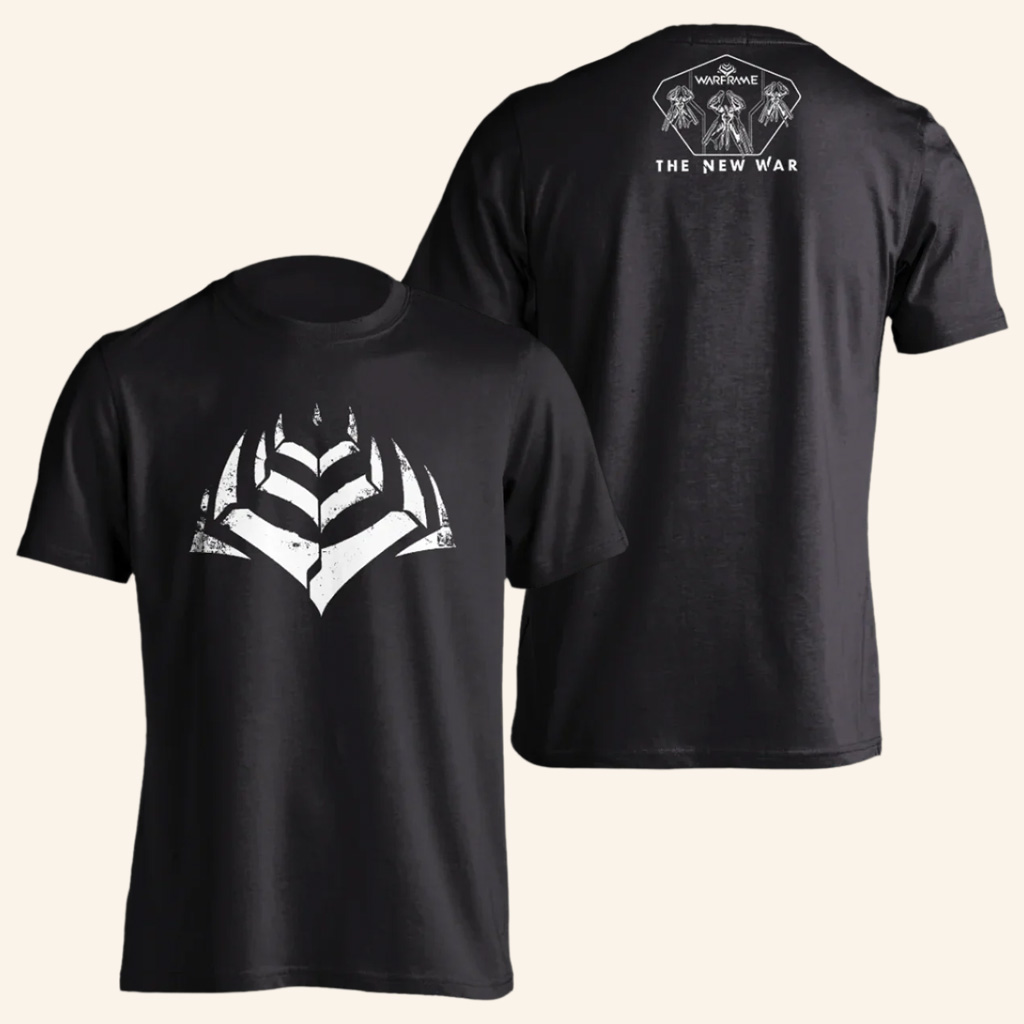 Warframe Merch New War Lotus T-Shirt Birthday Gift For Dad Warframe Merch New War Lotus T-Shirt Birthday Gift For Dad