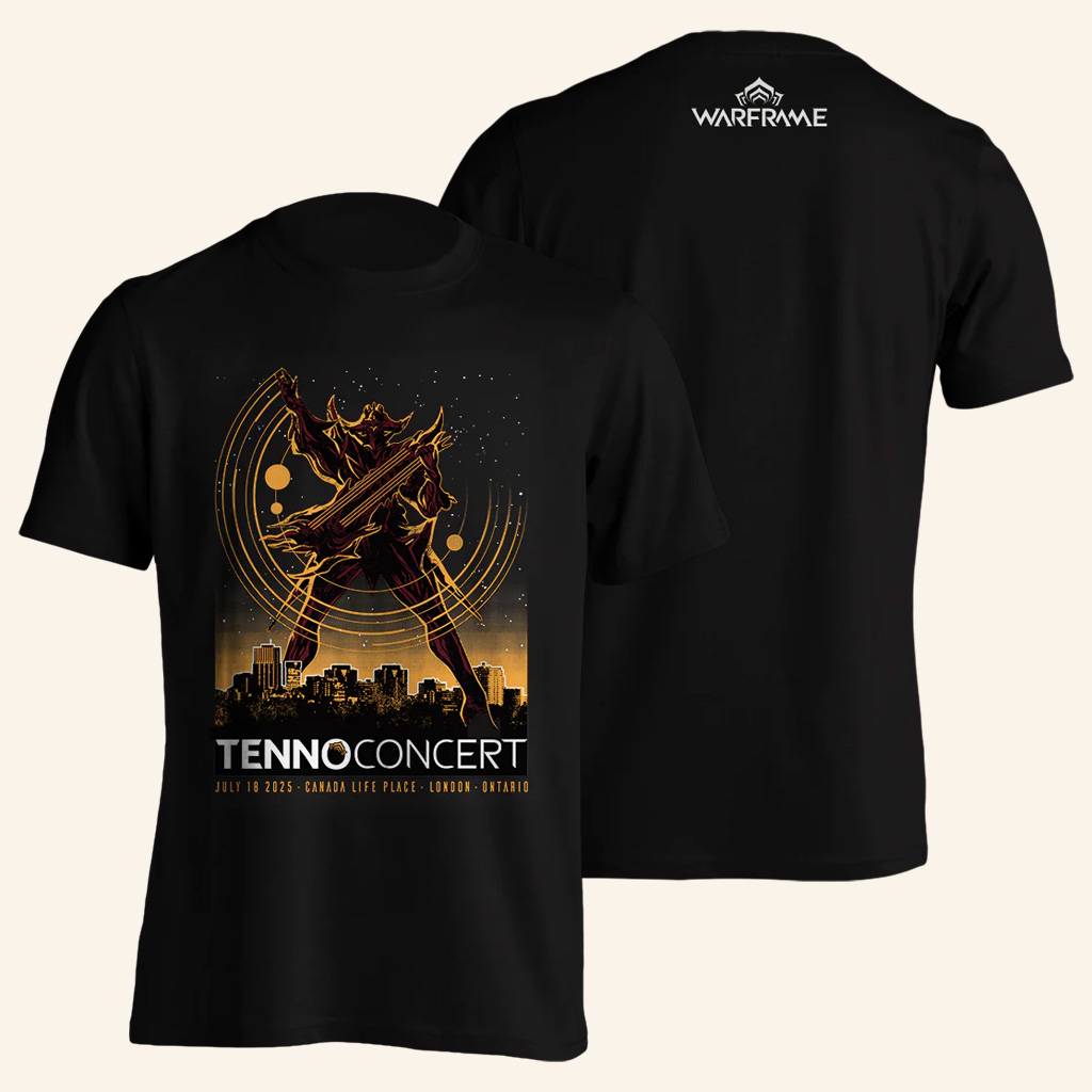 Warframe Merch TennoConcert T-Shirt Birthday Presents For Friend