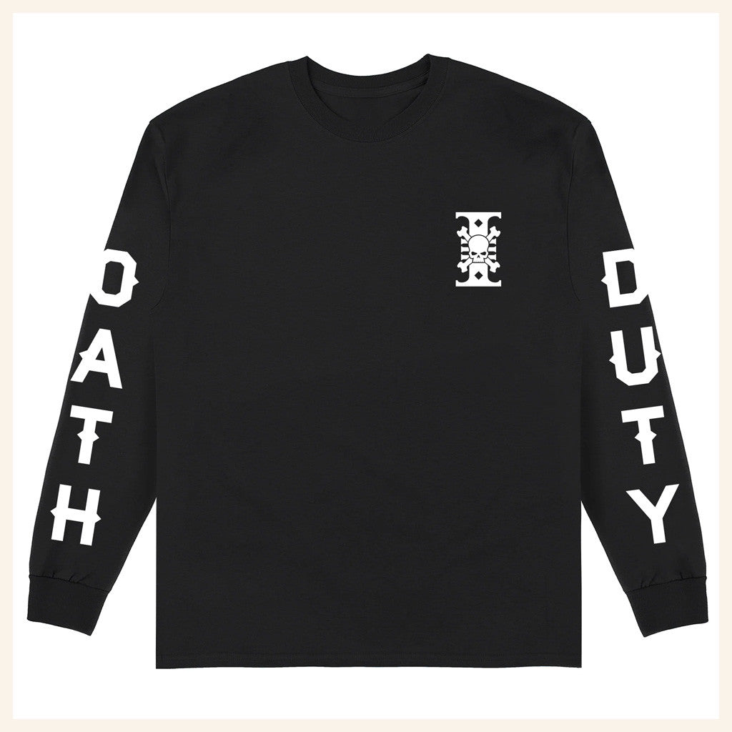 Warhammer Merch Deathwatch Oath And Duty Long Sleeve T-Shirt Gifts For Him Warhammer Merch Deathwatch Oath And Duty Long Sleeve T-Shirt Gifts For Him
