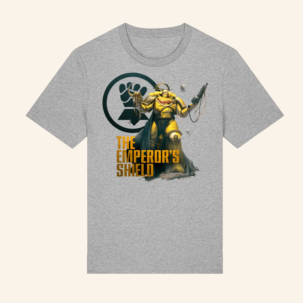 Warhammer Merch Imperial Fists Emperor's Shield T Shirt Birthday Gift Ideas For Him Warhammer Merch Imperial Fists Emperor's Shield T Shirt Birthday Gift Ideas For Him