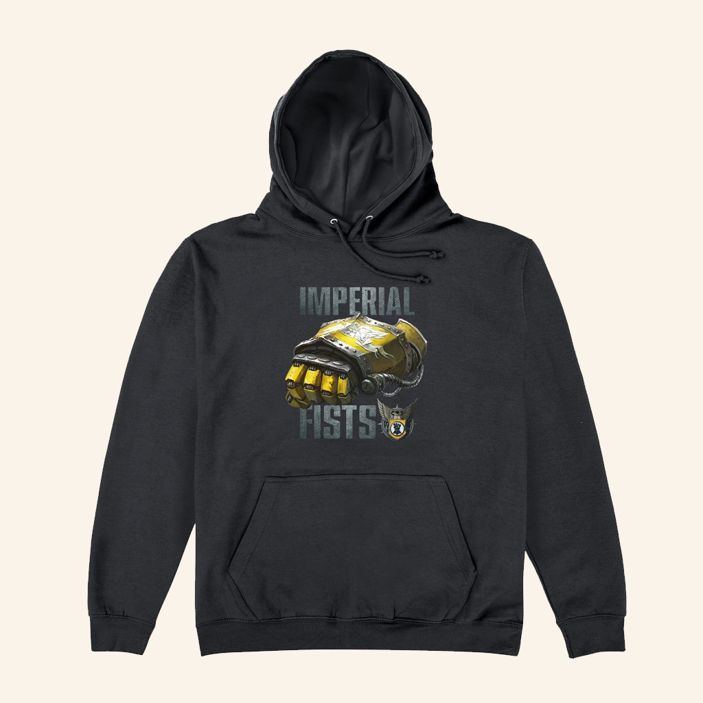 Warhammer Merch Imperial Fists Hoodie Birthday Presents For Boyfriend