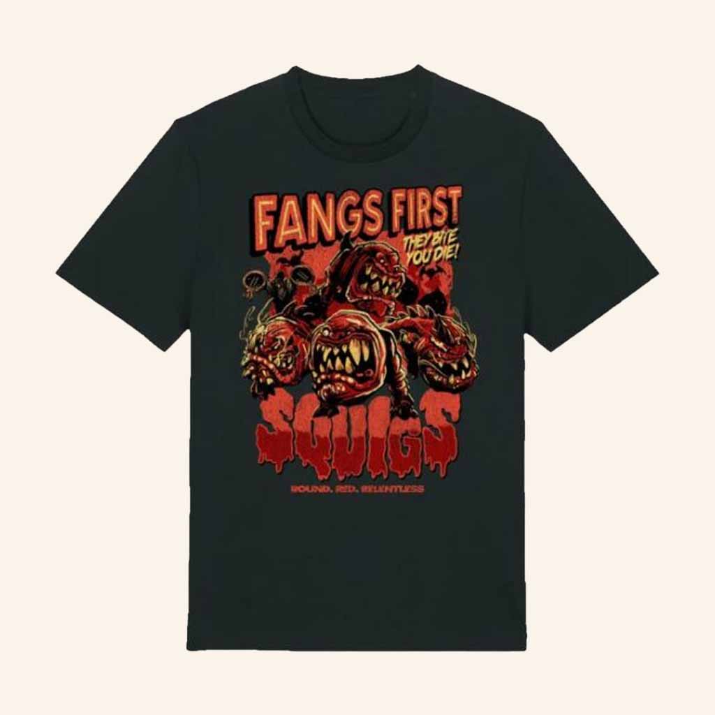 Warhammer Merch Squig Fangs First Shirt Gift Ideas For Game Lovers Warhammer Merch Squig Fangs First Shirt Gift Ideas For Game Lovers