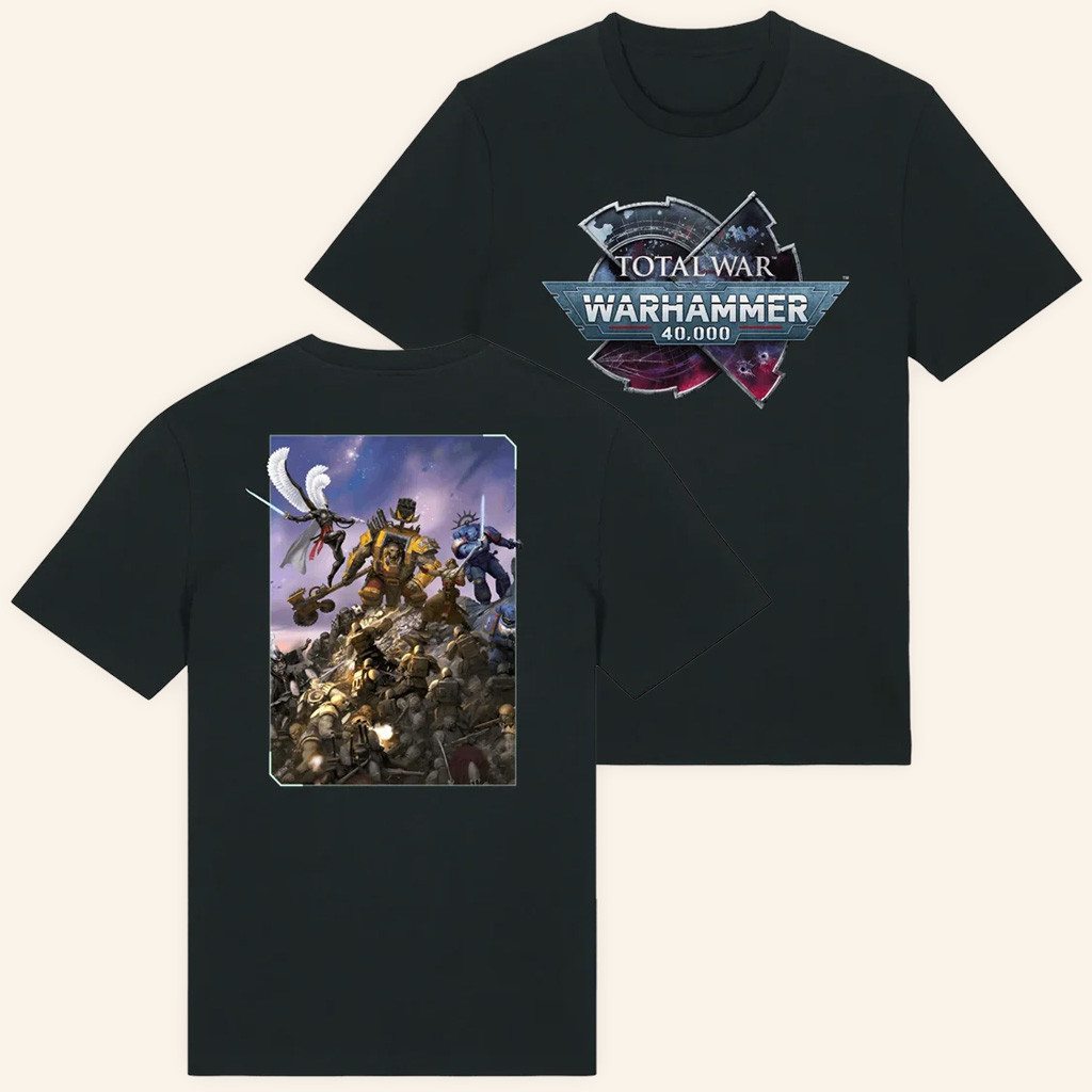 Warhammer Merch Total War Warhammer 40 000 Reveal T-Shirt Best Gifts For Game Lovers