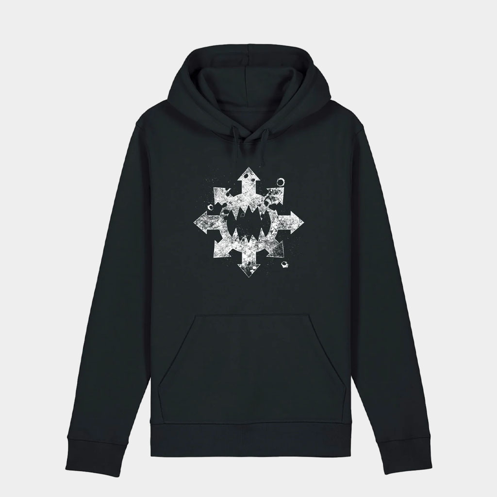 Warhammer Merch Warhammer 40 000 World Eaters Battleworn Insignia Hoodie Gifts For Husband-1