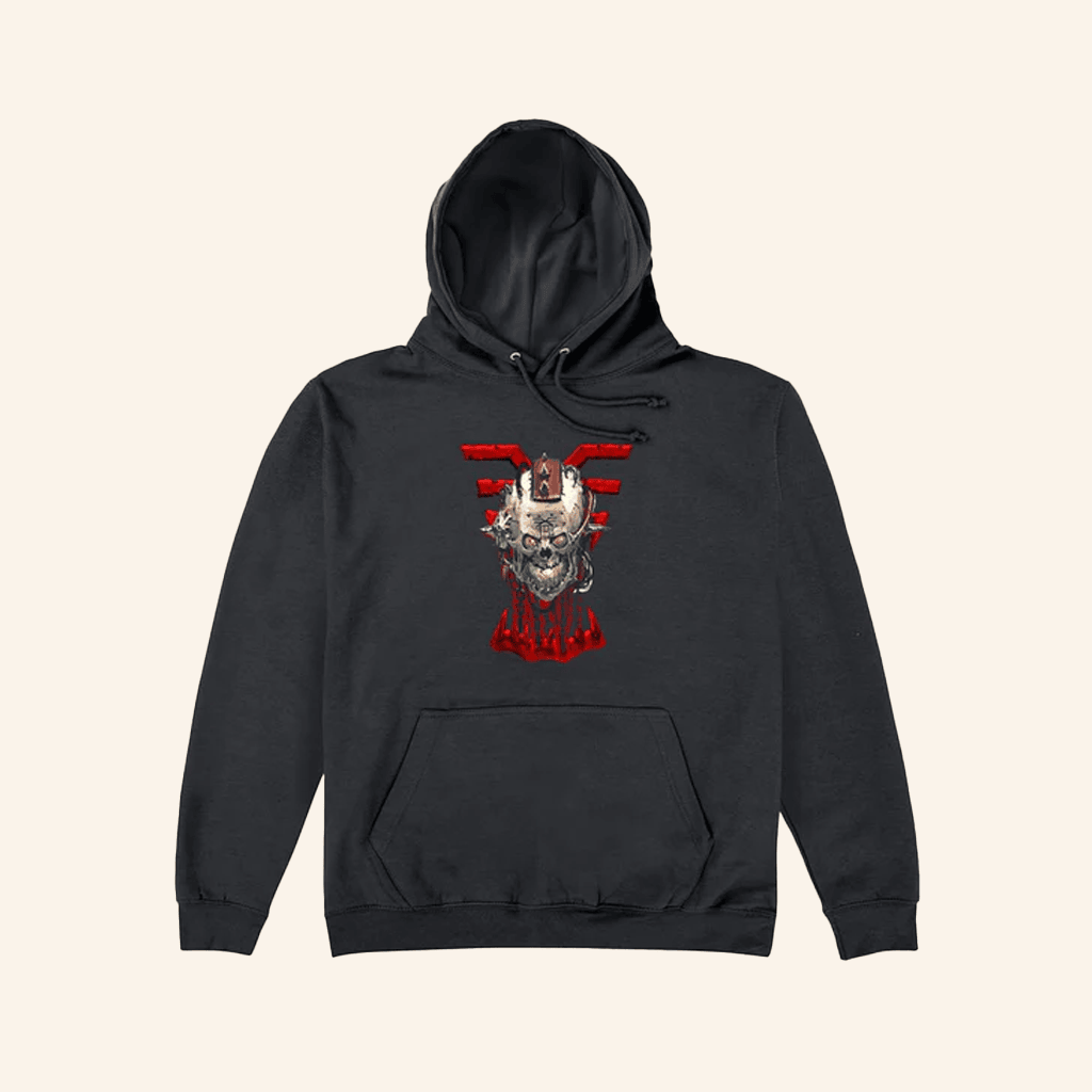 Warhammer Merch World Eaters Skull Logo Hoodie Gifts For Dad Warhammer Merch World Eaters Skull Logo Hoodie Gifts For Dad