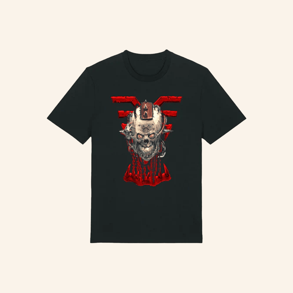 Warhammer Merch World Eaters Skull Logo T-Shirt Gifts For Dad Warhammer Merch World Eaters Skull Logo T-Shirt Gifts For Dad