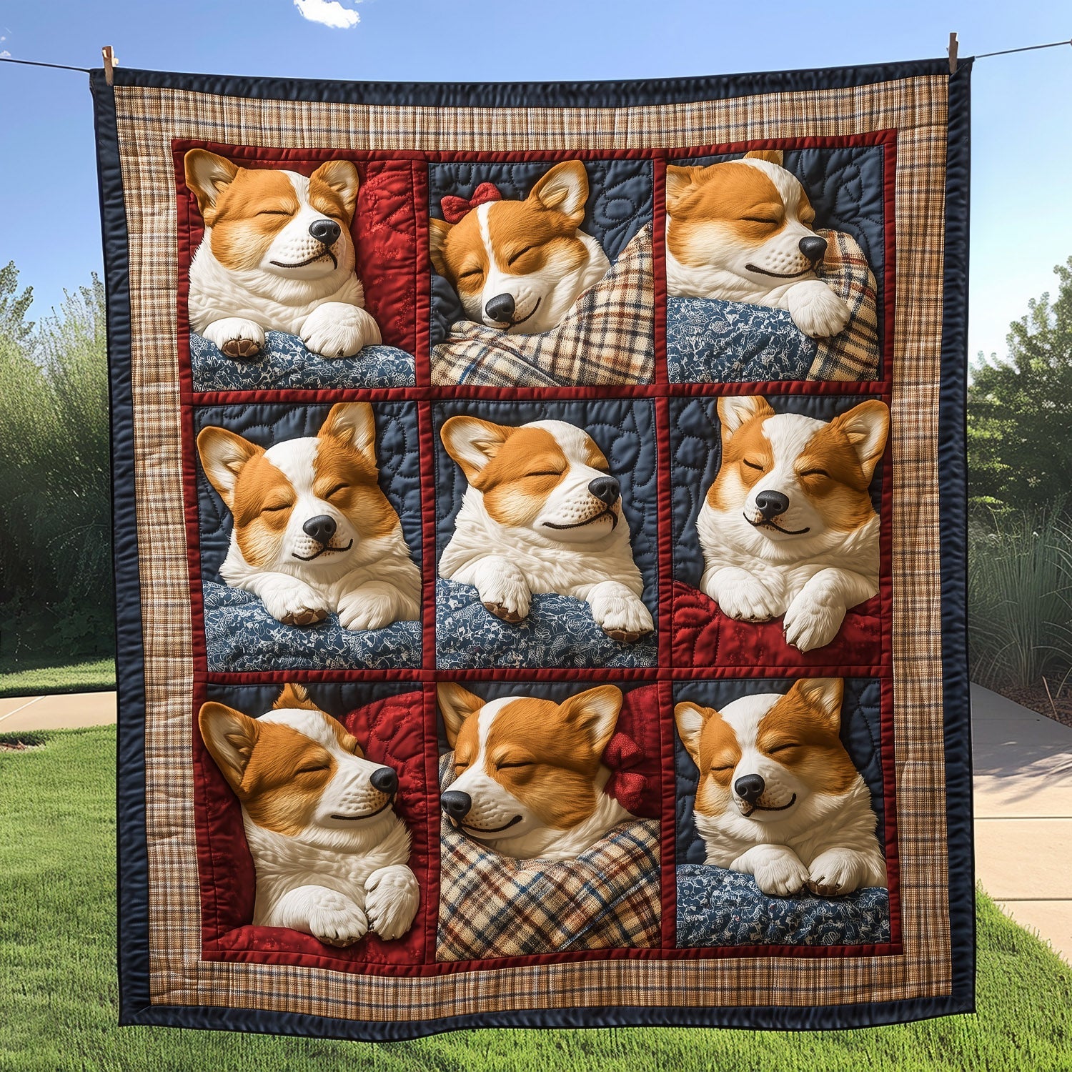 Warm Paws Quilted Blanket Dog And Owner Gift Ideas
