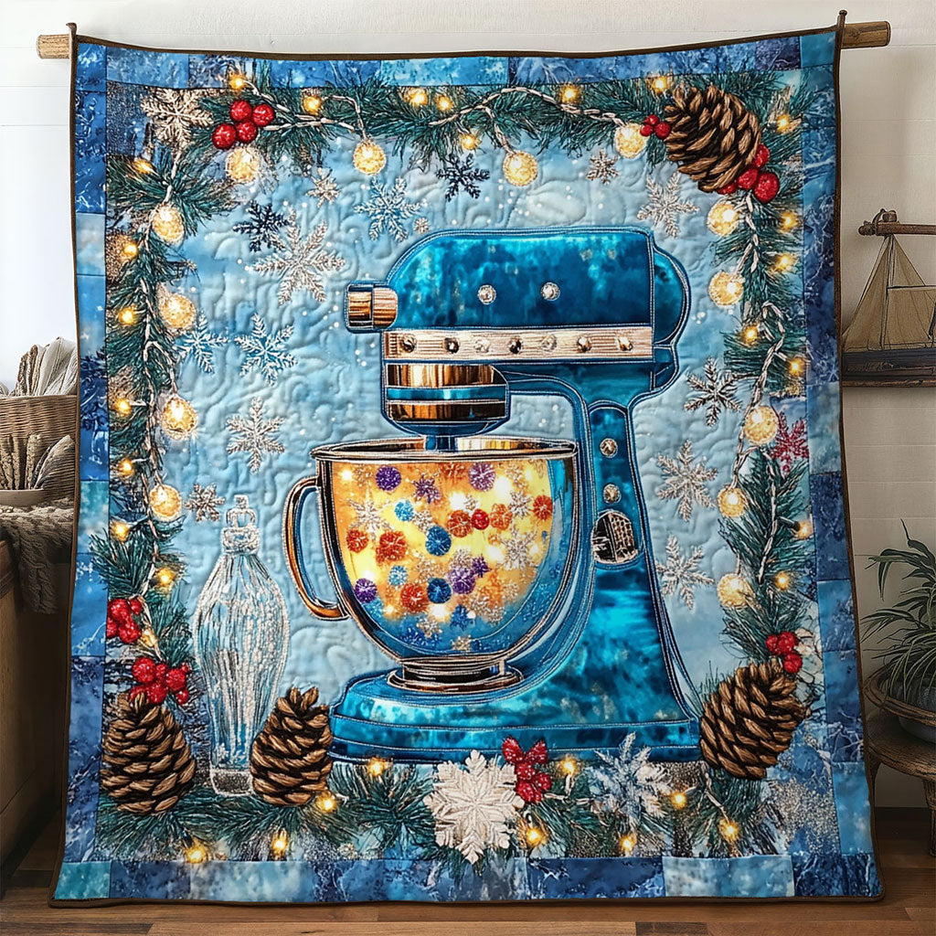 Warm Whisk Flour Mixer Machine Quilt Blanket Christmas Throws Best Christmas Gifts For Bakers