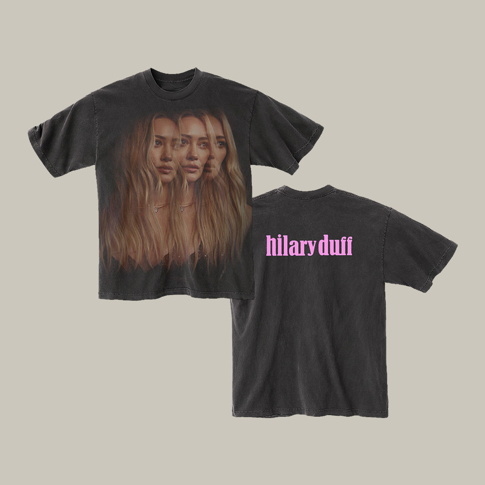 Warner Music Canada Merch Mature Photo Tee Hilary Duff Apparel Gifts For Fans