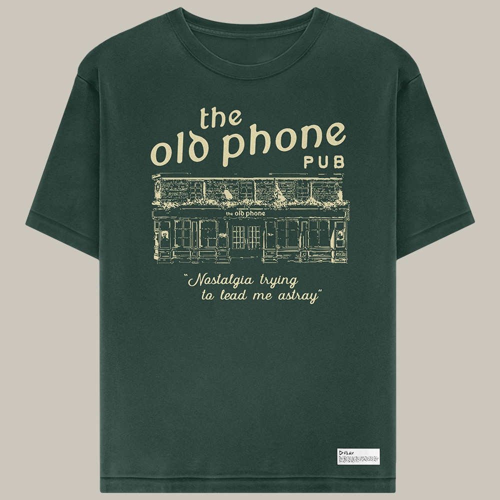 Warner Music Canada Merch T-Shirt The Old Phone PUB Shirt Music Gifts For Ed Sheeran Lovers