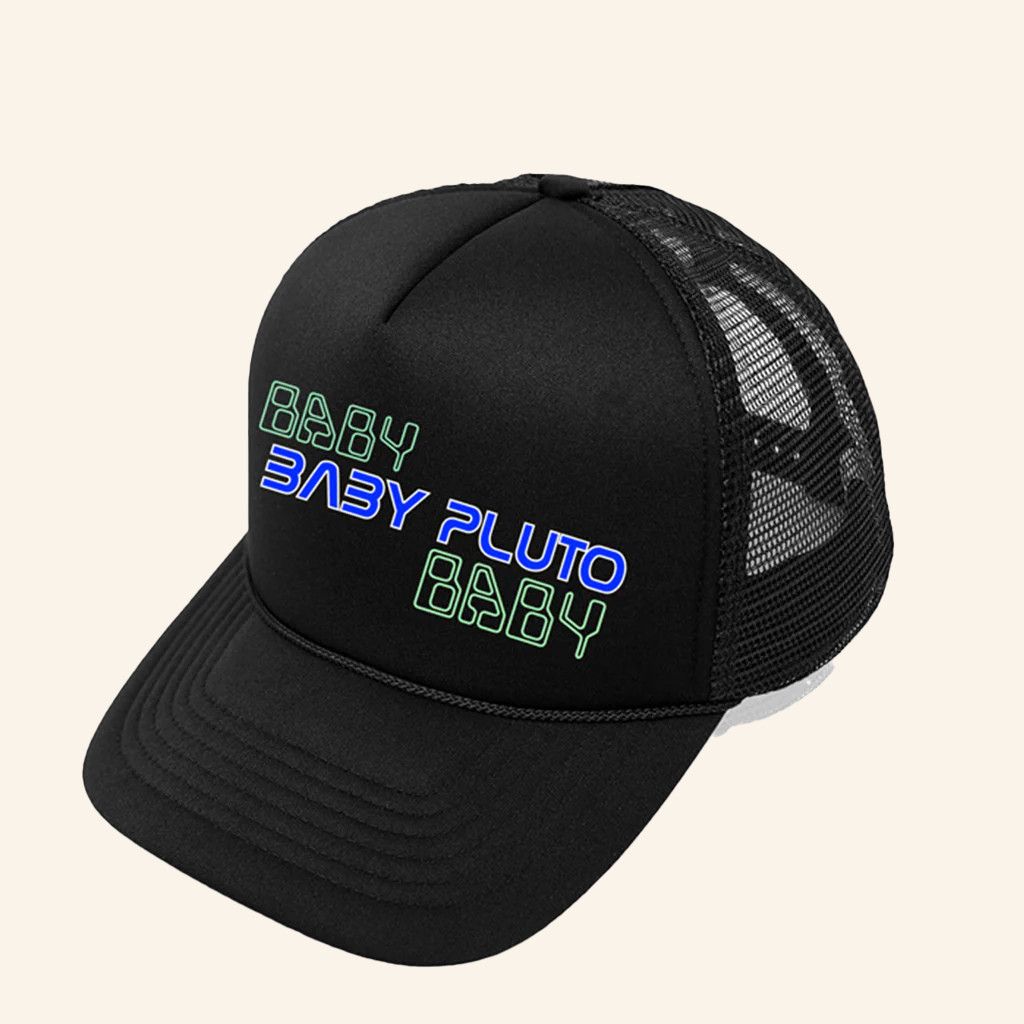 Warner Music Merch Baby Pluto Trucker Hat Unique Gifts For Music Lovers
