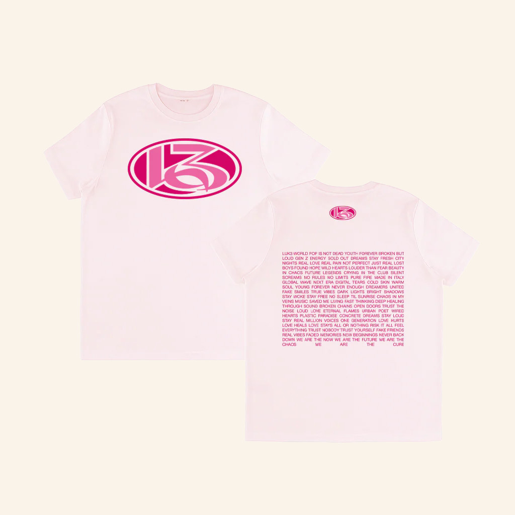 Warner Music Merch Luk3 Rosa T-Shirt Christmas Gift Ideas For Daughter Warner Music Merch Luk3 Rosa T-Shirt Christmas Gift Ideas For Daughter