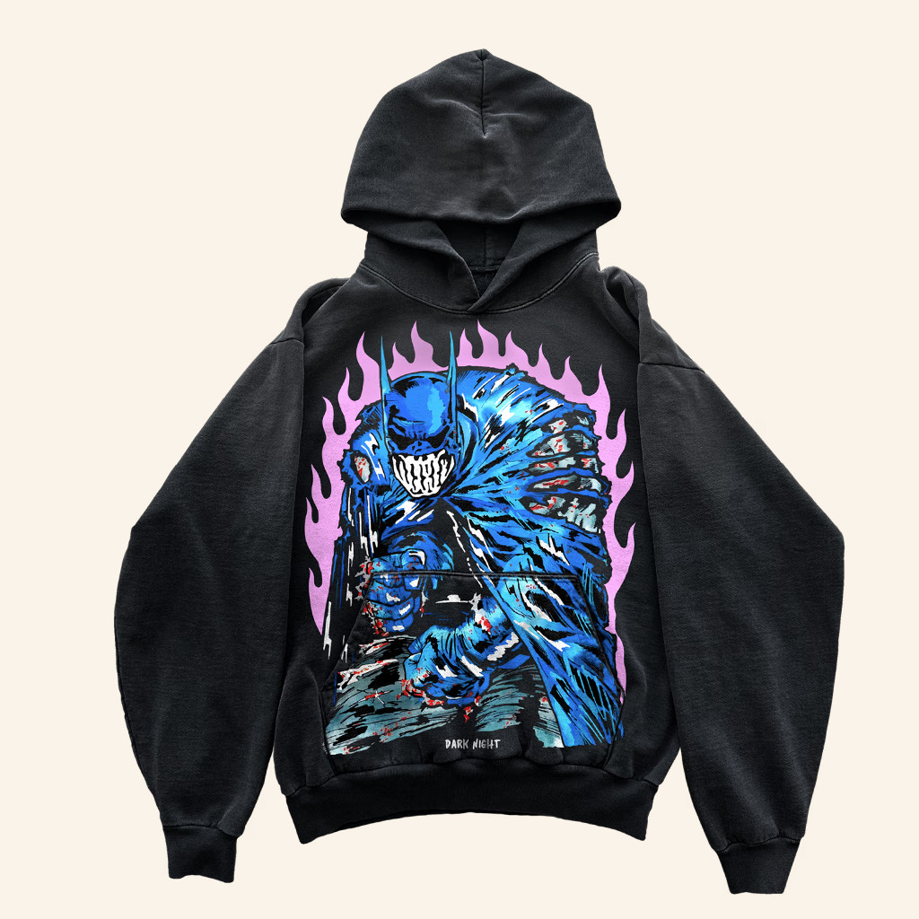 Warren Lotas Merch Caped Hero Hoodie Black Birthday Ideas For Brother