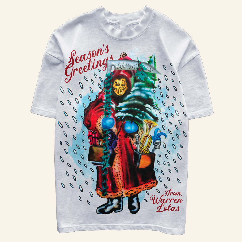 Warren Lotas Merch Seasons Greeting T-Shirt Christmas Gifts For Guys