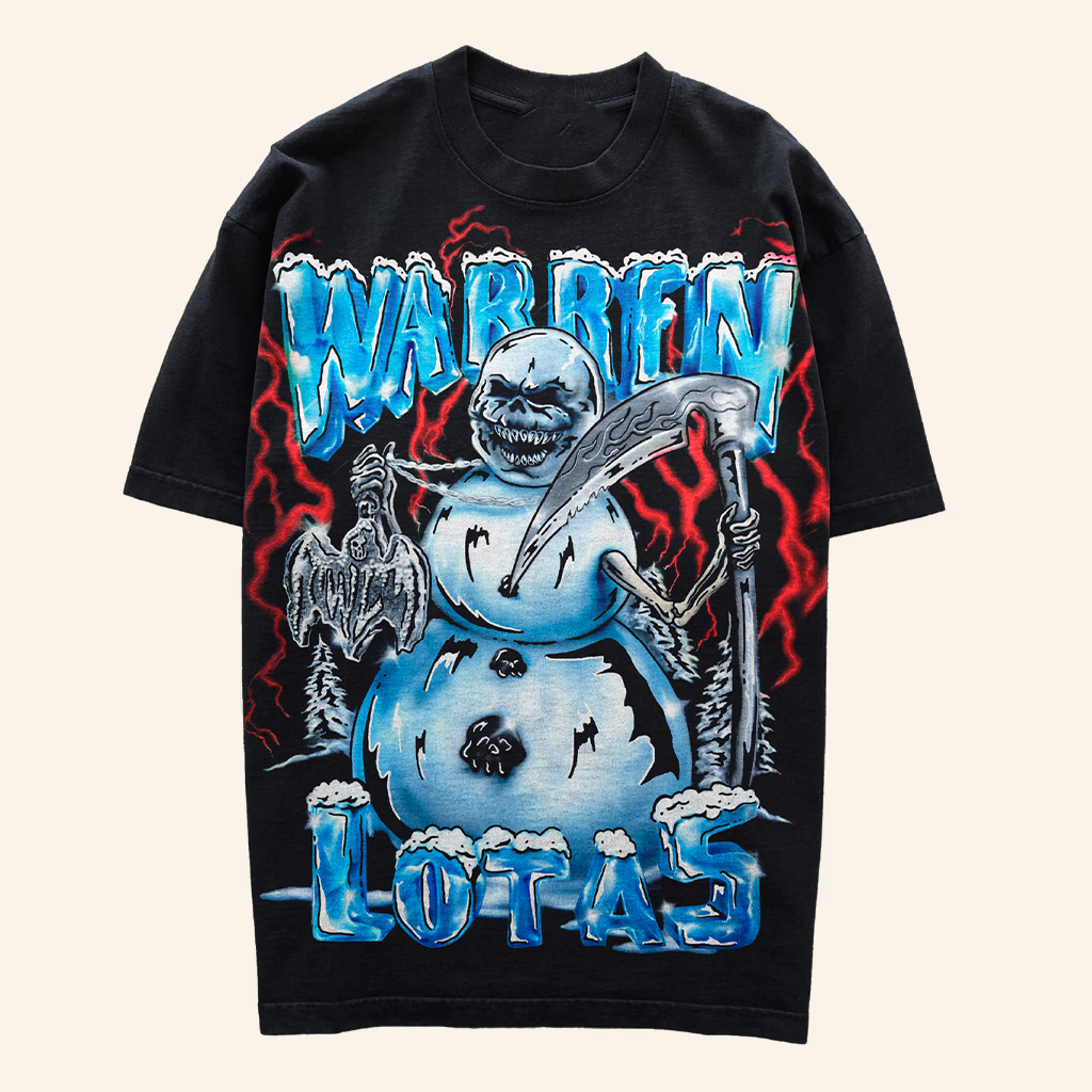 Warren Lotas Merch Snowman T-Shirt Christmas Gifts Ideas For Brothers