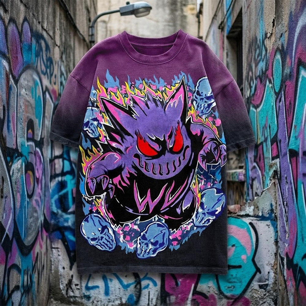 Warren Lotas Pokemon Gengar T-Shirt Gengar Graphic Tee Pokemon Lover Gift