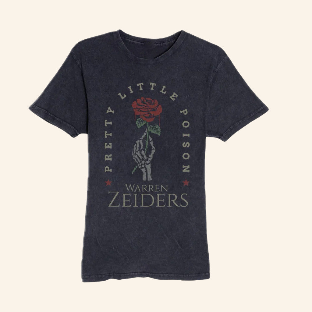 Warren Zeiders Merch New Vintage Black Pretty Little Poison T-Shirt Music Fans Gifts Warren Zeiders Merch New Vintage Black Pretty Little Poison T-Shirt Music Fans Gifts