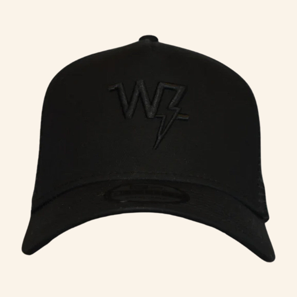 Warren Zeiders Merch Tour 2025 Black On Black Embroidered WZ Hat Him Gifts Warren Zeiders Merch Tour 2025 Black On Black Embroidered WZ Hat Him Gifts