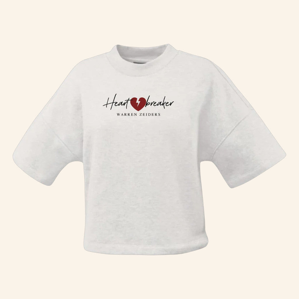 Warren Zeiders Merch Tour 2025 Heartbreaker Cropped T-Shirt Present For Her Warren Zeiders Merch Tour 2025 Heartbreaker Cropped T-Shirt Present For Her