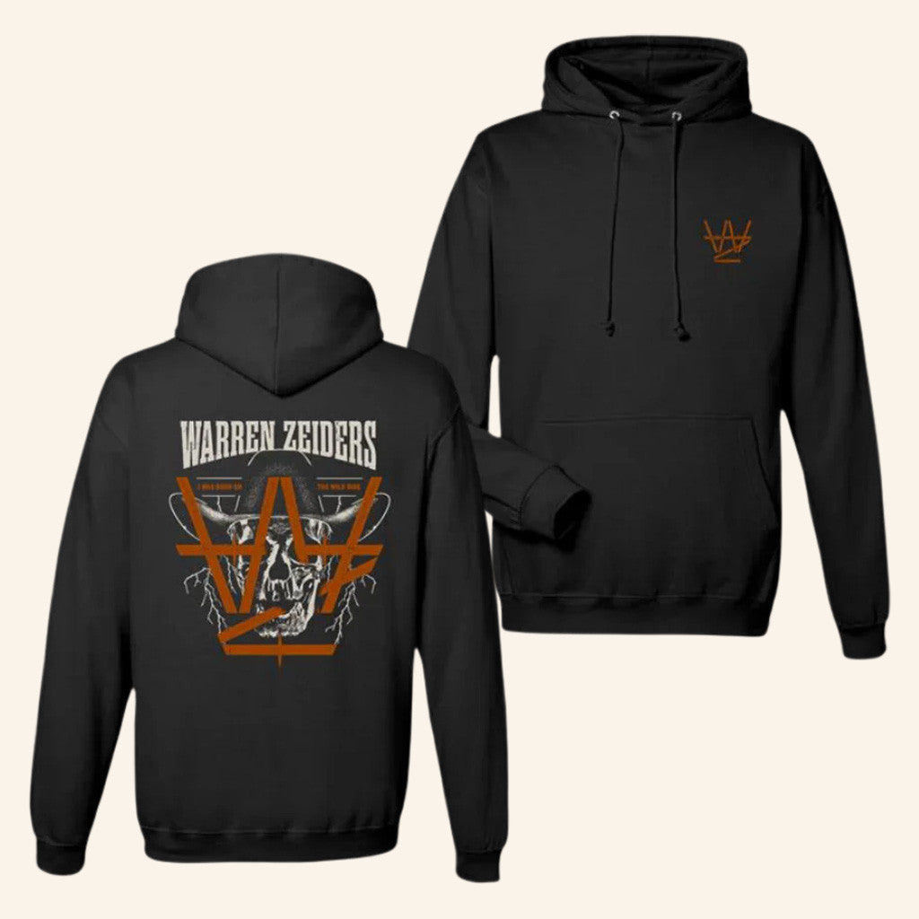 Warren Zeiders Merch Tour 2025 WZ Black Sweatshirt Best Gifts For Dad