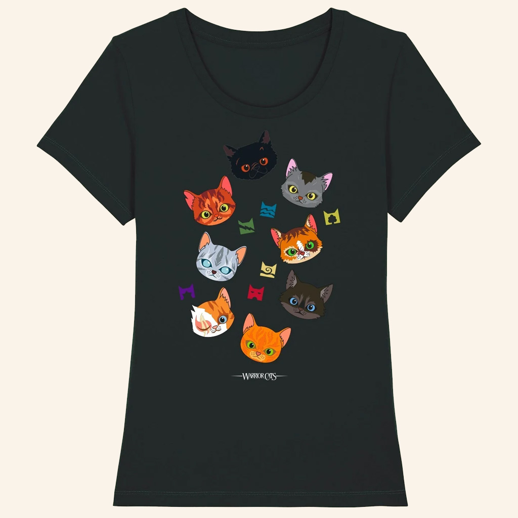Warrior Cats Merch Minis Scatter T-Shirt Gifts For Fantasy Book Lovers