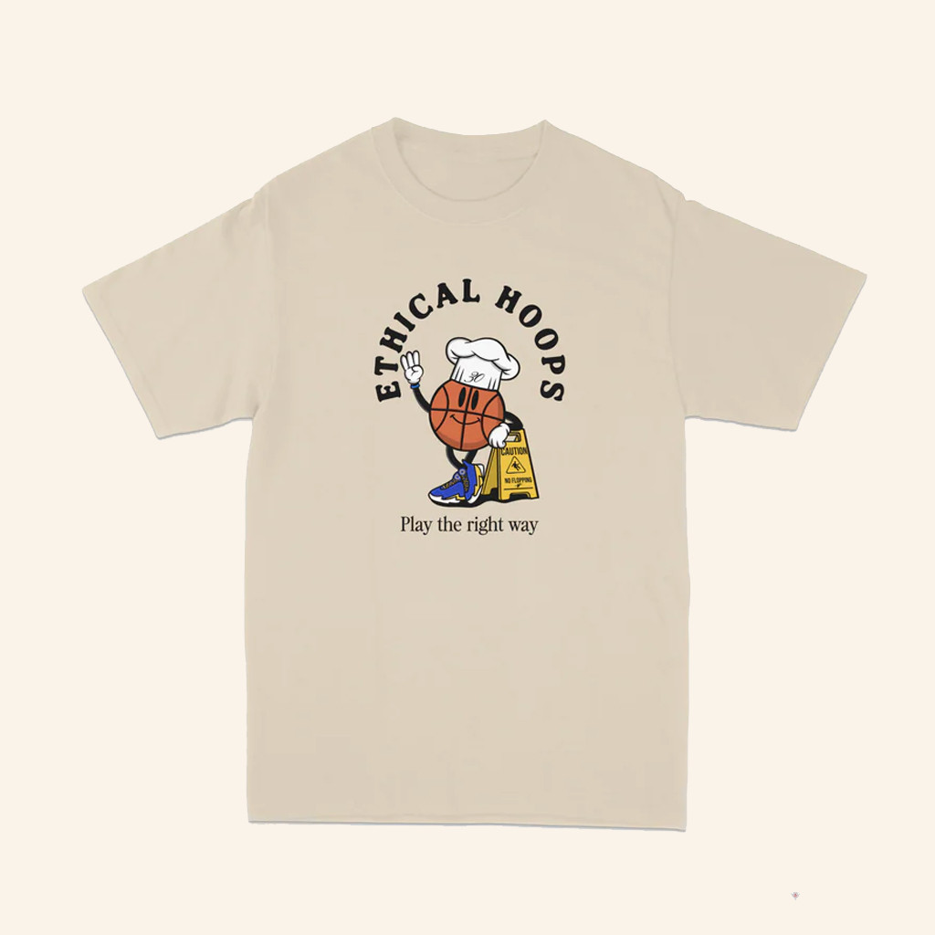 Warriors Talk Merch Ethical Hoops T-Shirt Play The Right Way Shirt Gifts For Her