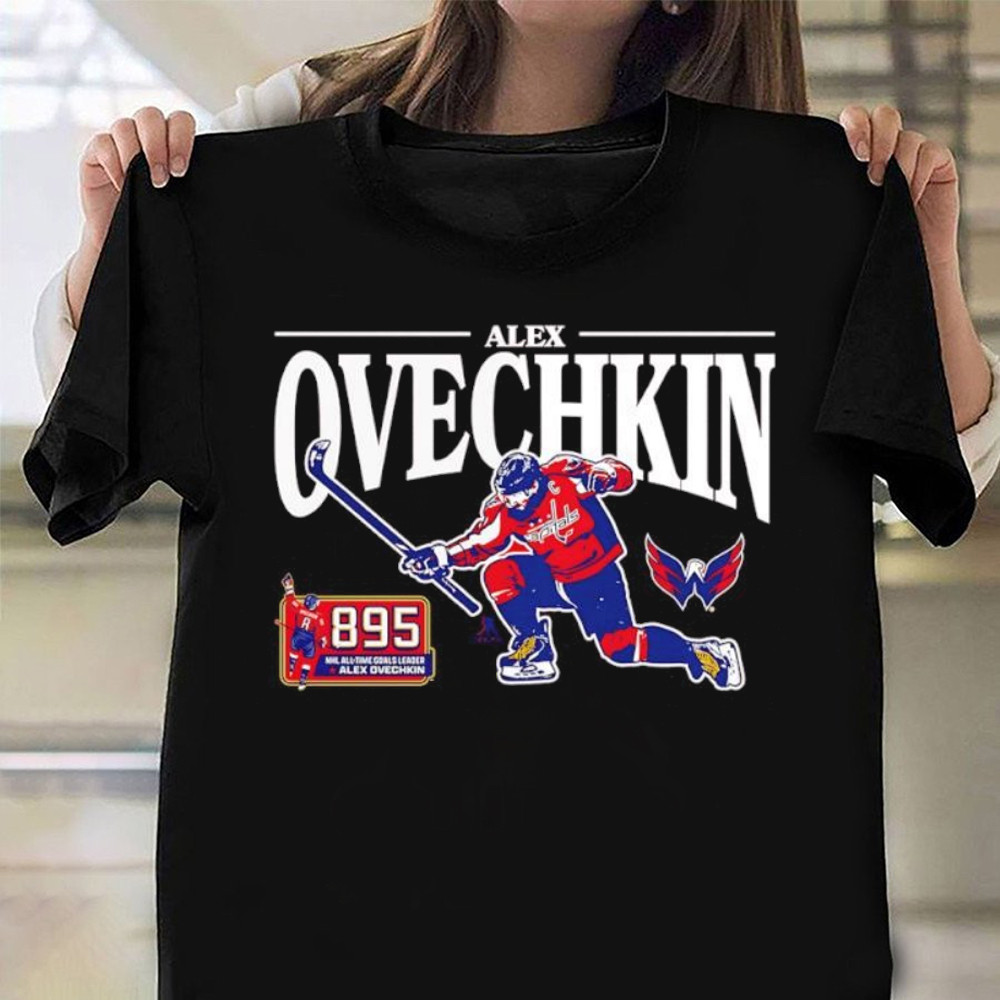 Washington Capitals Alexander Ovechkin 895 NHL Shirt Gifts For Hockey Fan