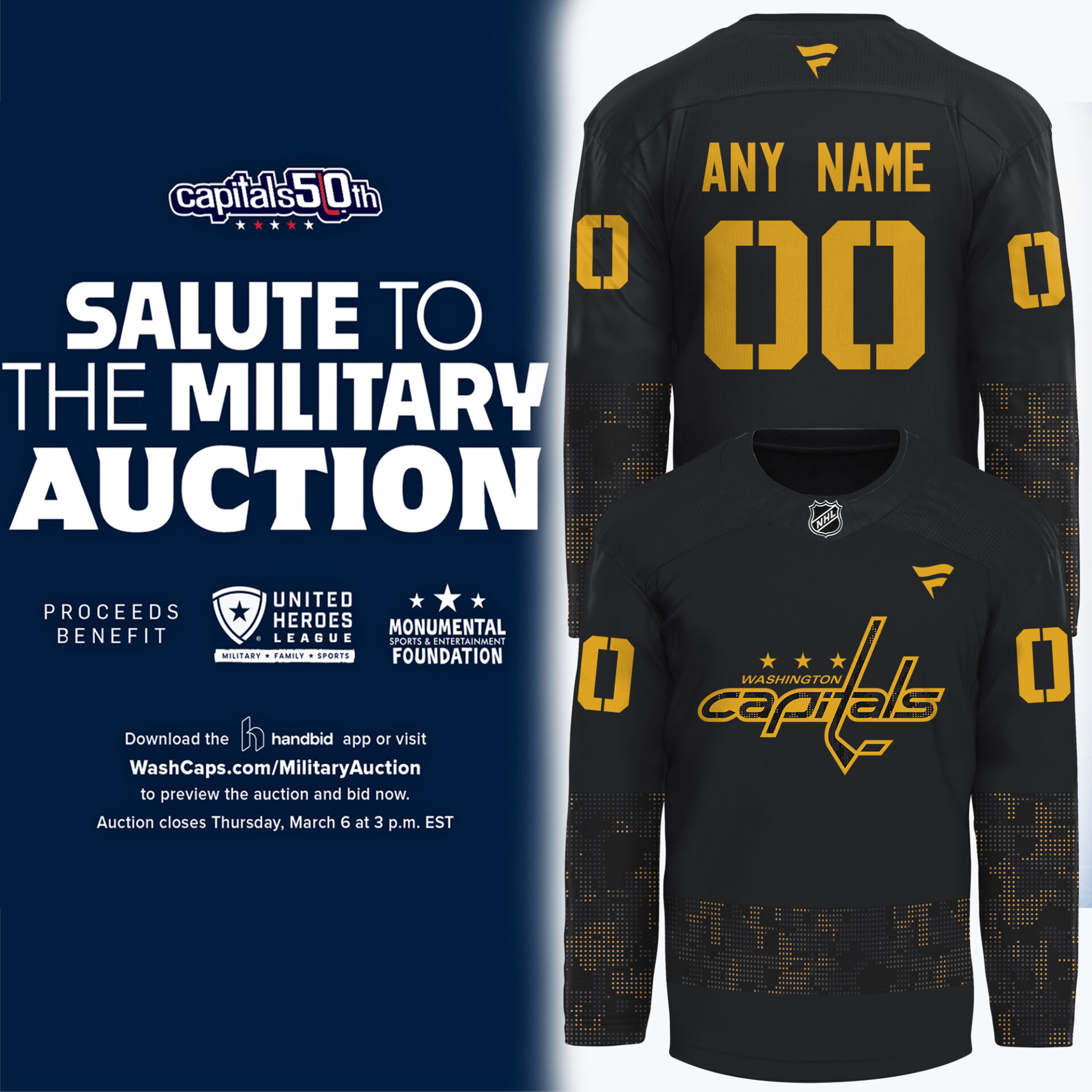 Washington Capitals Salute To Military Custom Jersey Best Presents For Ice Hockey Players