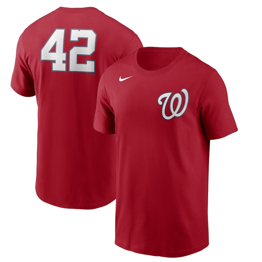 Washington Nationals Jackie Robinson Day T-Shirt Team 42 Shirt Baseball Fan Gifts