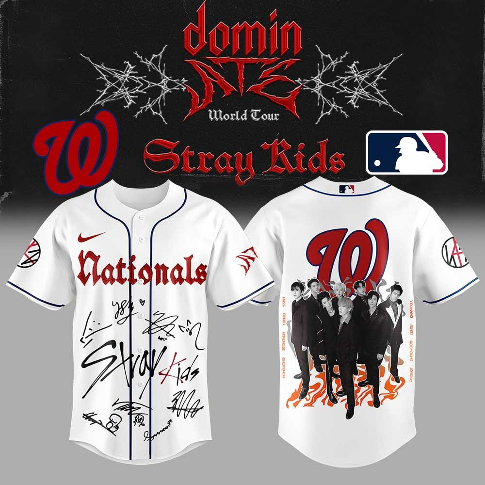 Washington Nationals x ATE Show Signature Jersey Gift Ideas For Baseball Fans