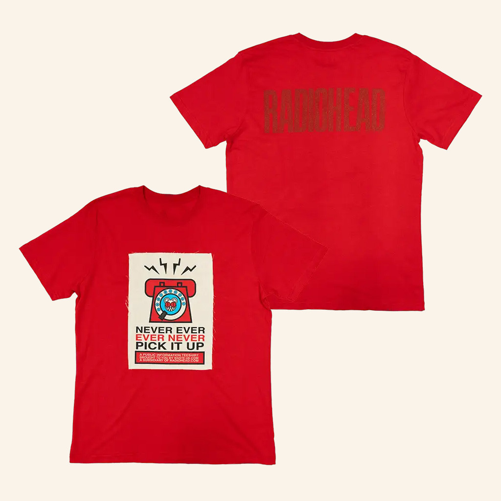 WASTE Headquarters Merch Pick It Up Red T-Shirt Christmas Present Ideas For Boyfriend