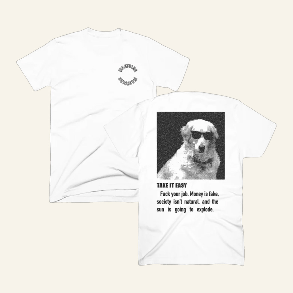 Wastoids Merch Take It Easy White T-Shirt Funny Christmas Gifts For Friend Wastoids Merch Take It Easy White T-Shirt Funny Christmas Gifts For Friend