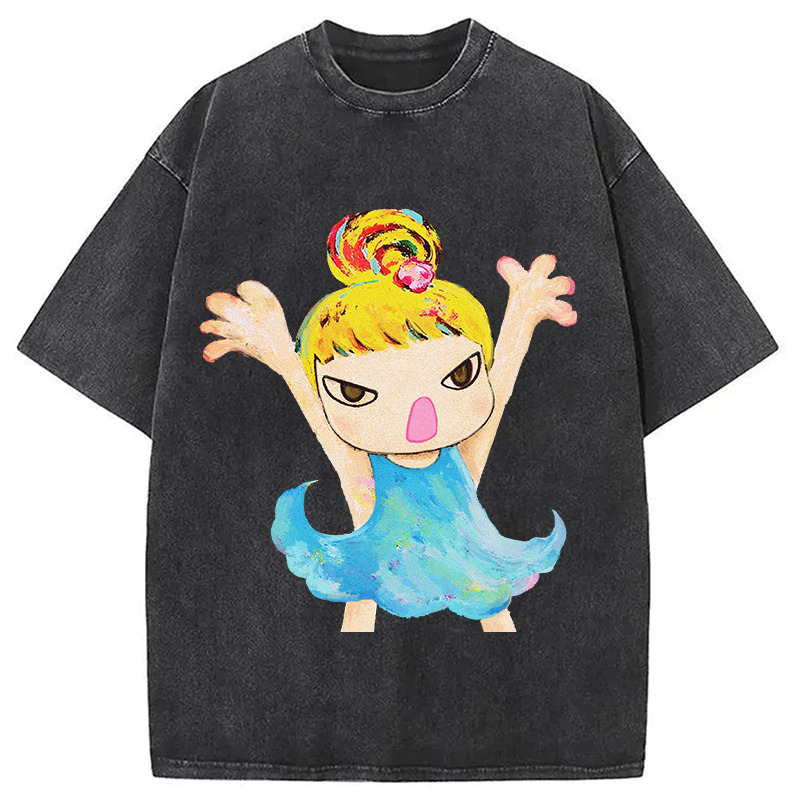 Water Splashing Washed T-Shirt Retro Humor Outfit Idea Gifts For Him Water Splashing Washed T-Shirt Retro Humor Outfit Idea Gifts For Him