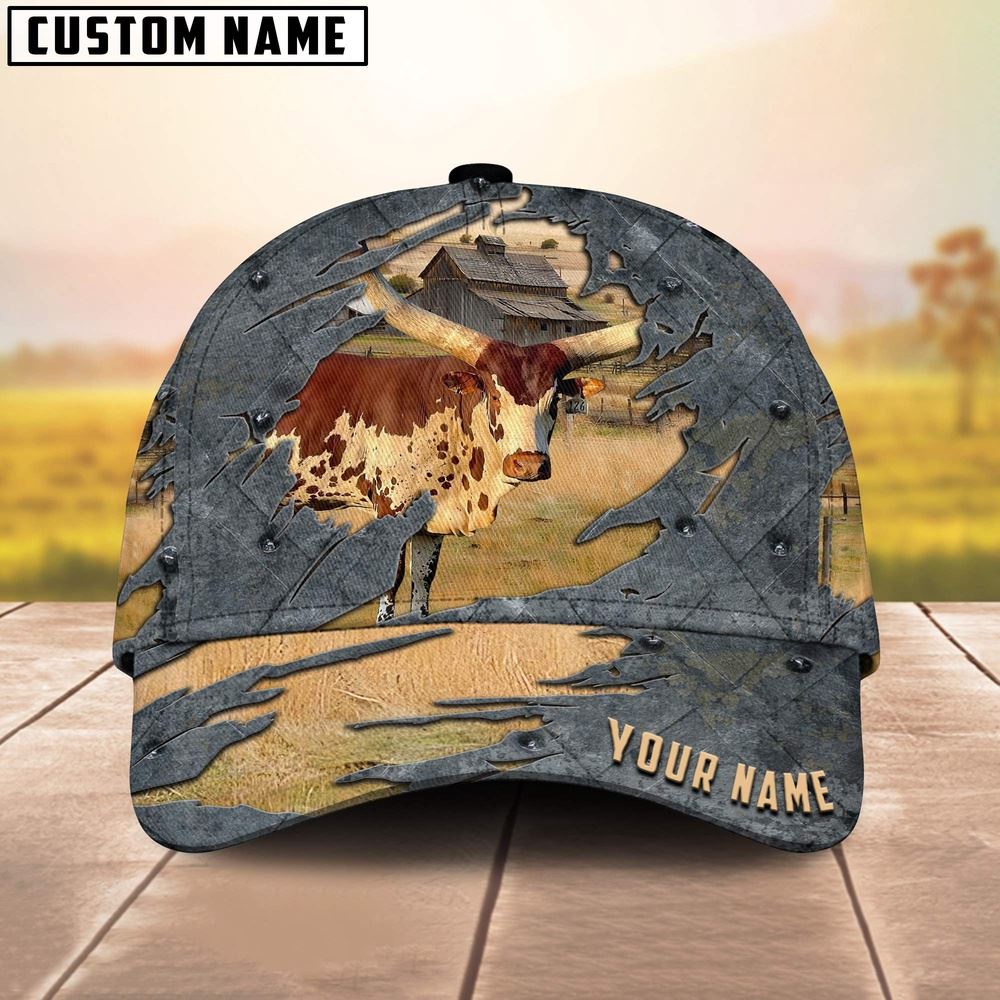 Watusi Customized Name Cap Farm Cap Farmer Baseball Cap Gift For Farmer