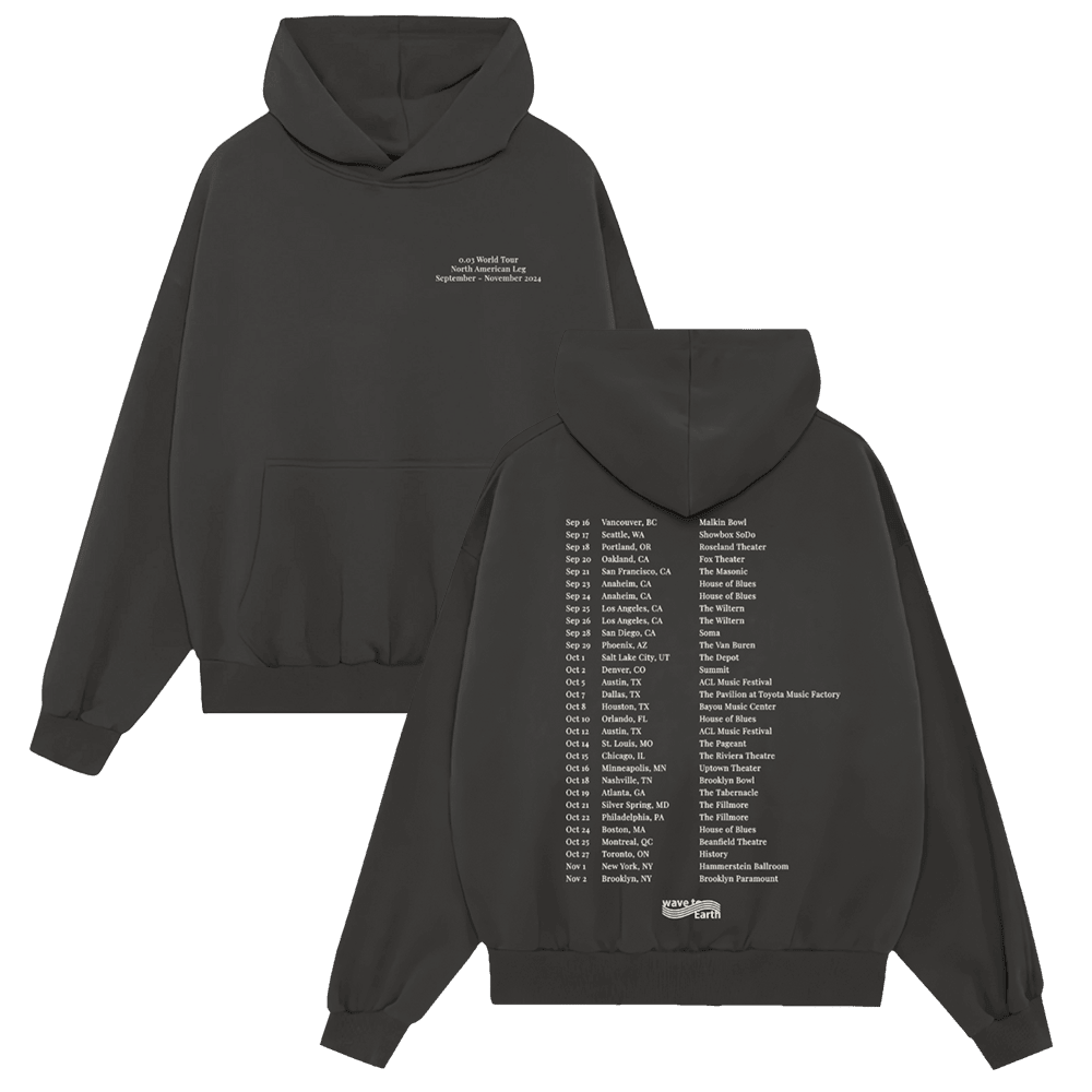 Wave To Earth Merch Hoodie Wave To Earth 0.03 World Tour Hoodie Retro Gift for Him Wave To Earth Merch Hoodie Wave To Earth 0.03 World Tour Hoodie Retro Gift for Him