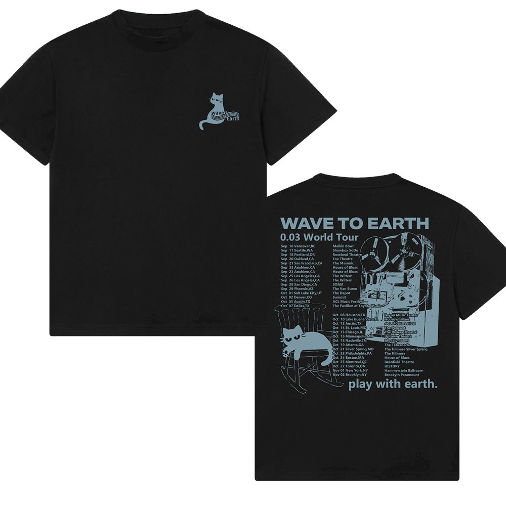 Wave To Earth Merch T-Shirt Wave To Earth 0.03 World Tour Shirt Birthday Gift for Husband Wave To Earth Merch T-Shirt Wave To Earth 0.03 World Tour Shirt Birthday Gift for Husband