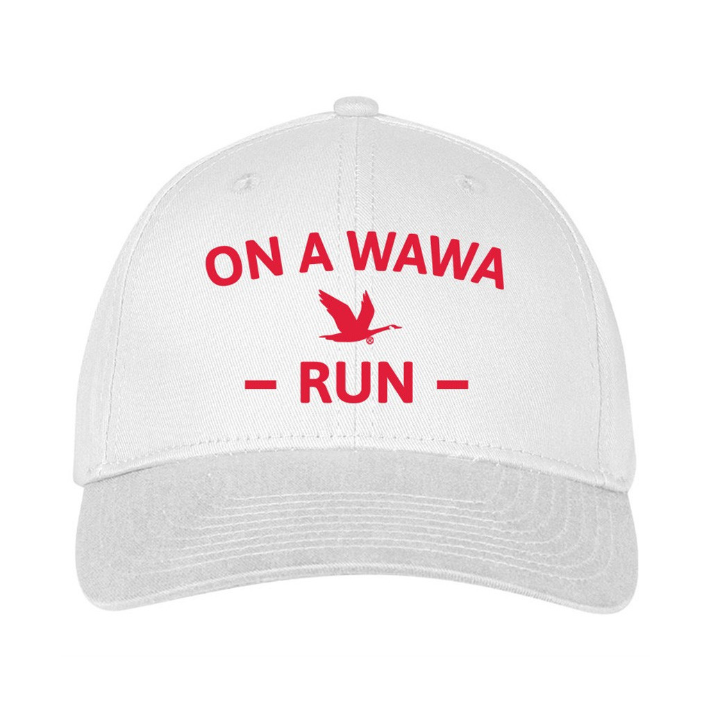 Wawa Merch On A Wawa Run Embroidered Hat Best Gifts For Husband