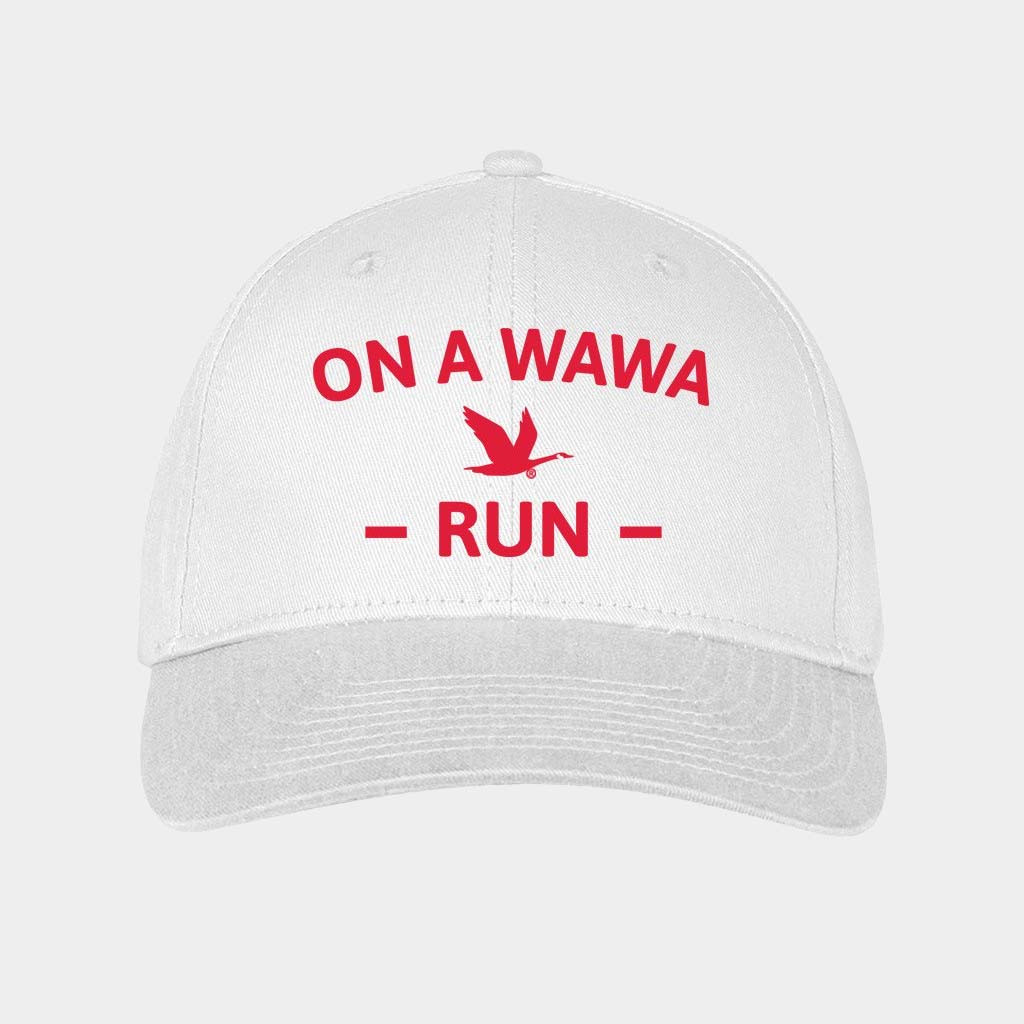 Wawa Merch On A Wawa Run Hat Embroidered Birthday Gift For Husband Wawa Merch On A Wawa Run Hat Embroidered Birthday Gift For Husband