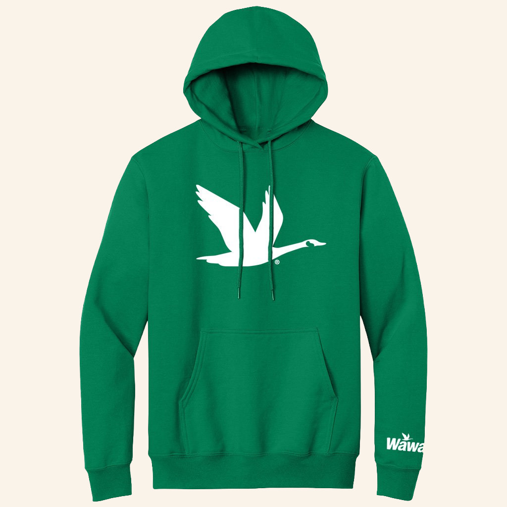 Wawa Merch Wawa Kelly Green Goose Hoodie Unique Gift For Husband